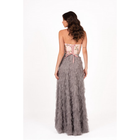 Long Petal Skirt